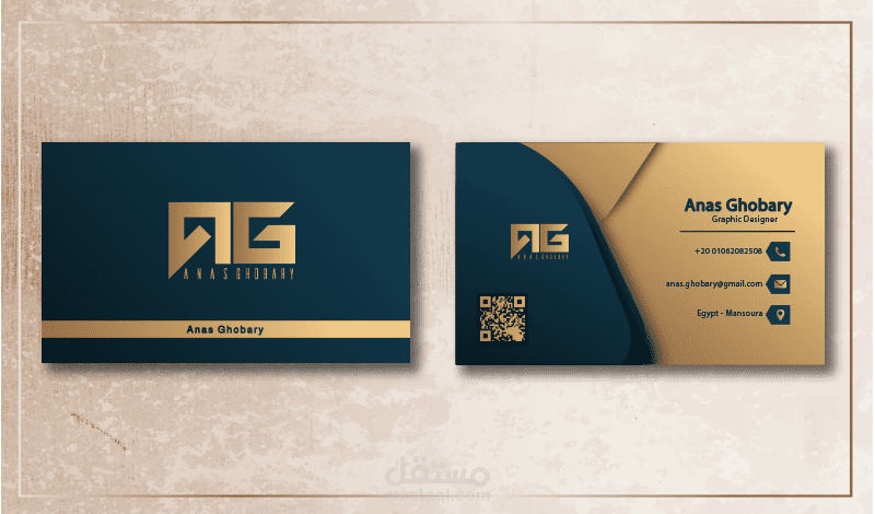 تصميم كارت شخصي