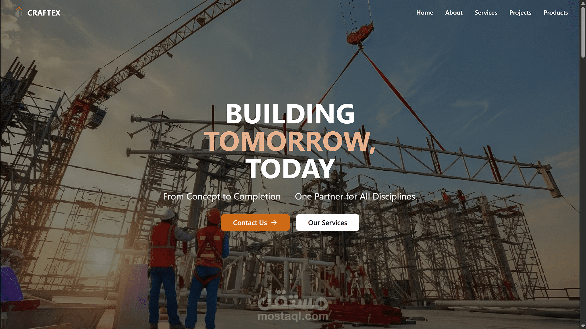Craftex - Company Website