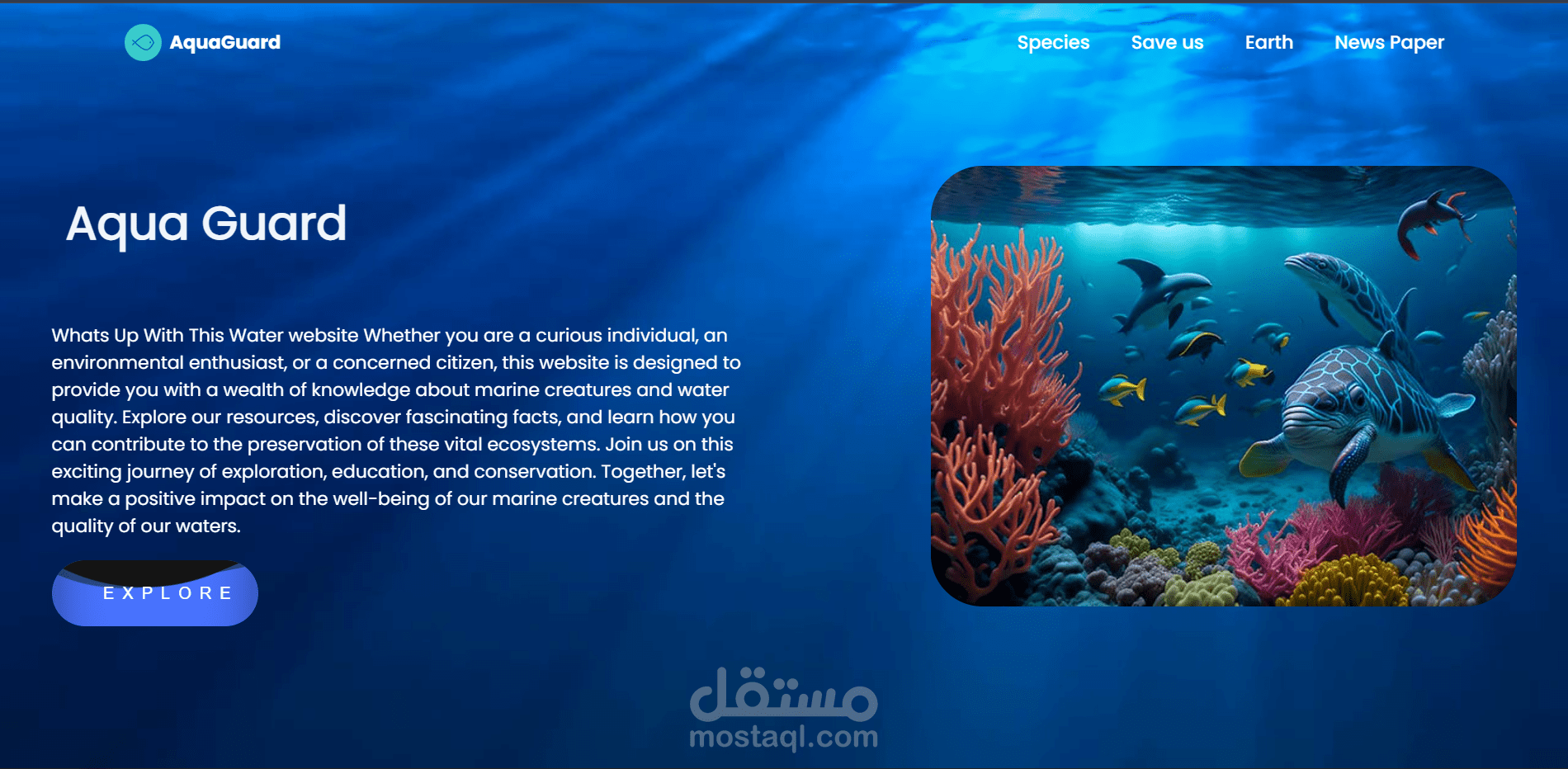 موقع عصري و حديث لمسابقه NASA