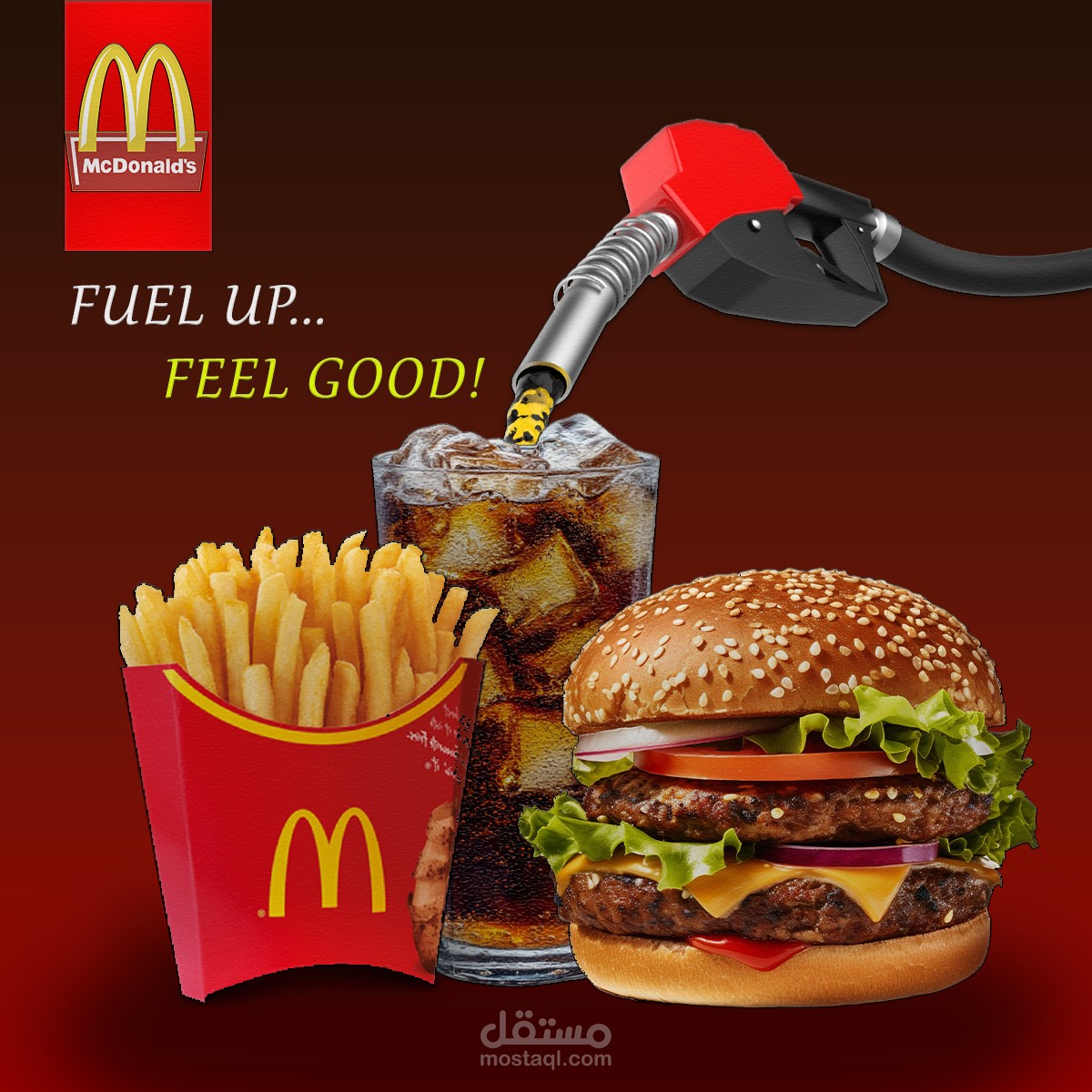 Fuel Up… Feel Good! | McDonald’s Advertising Design