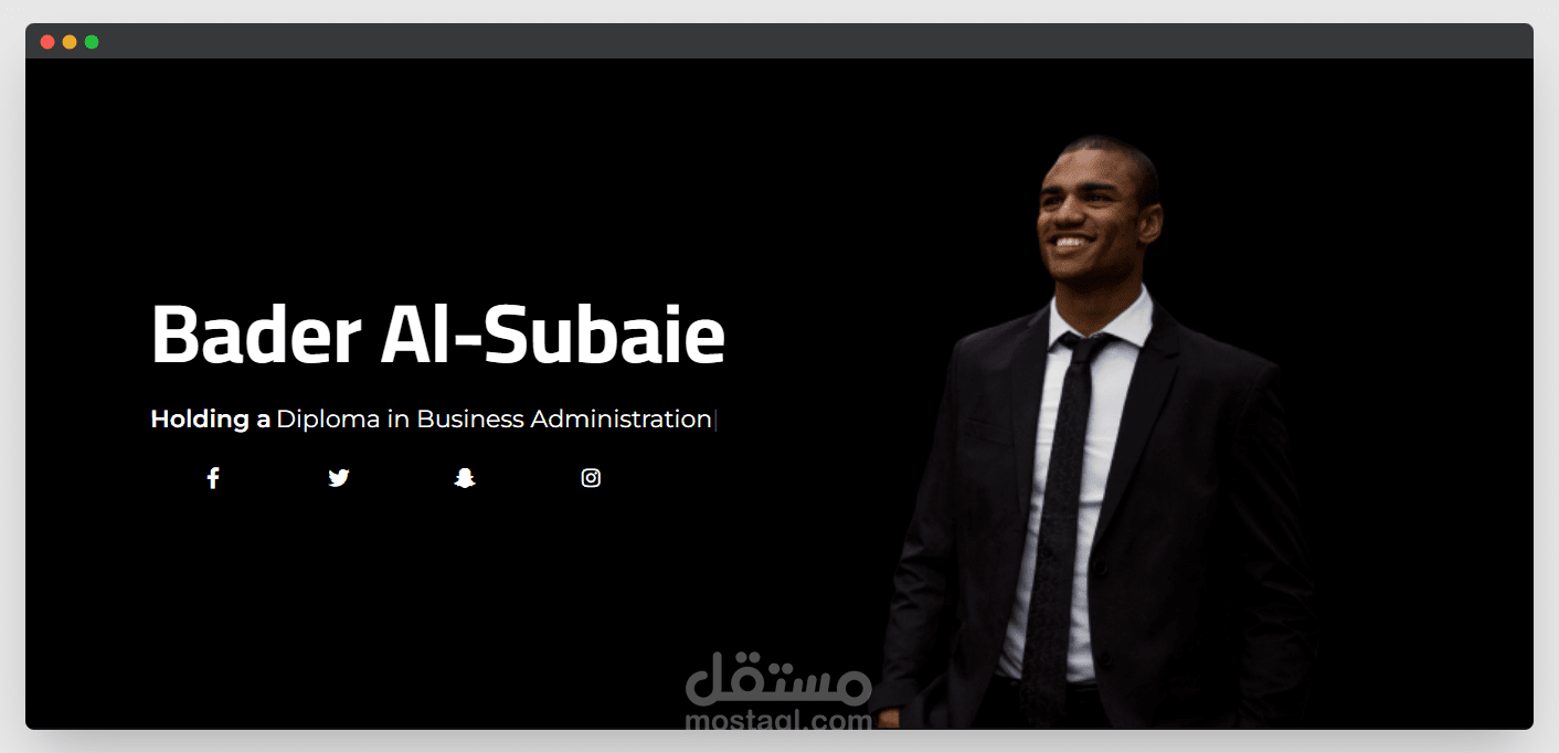 موقع شخصي