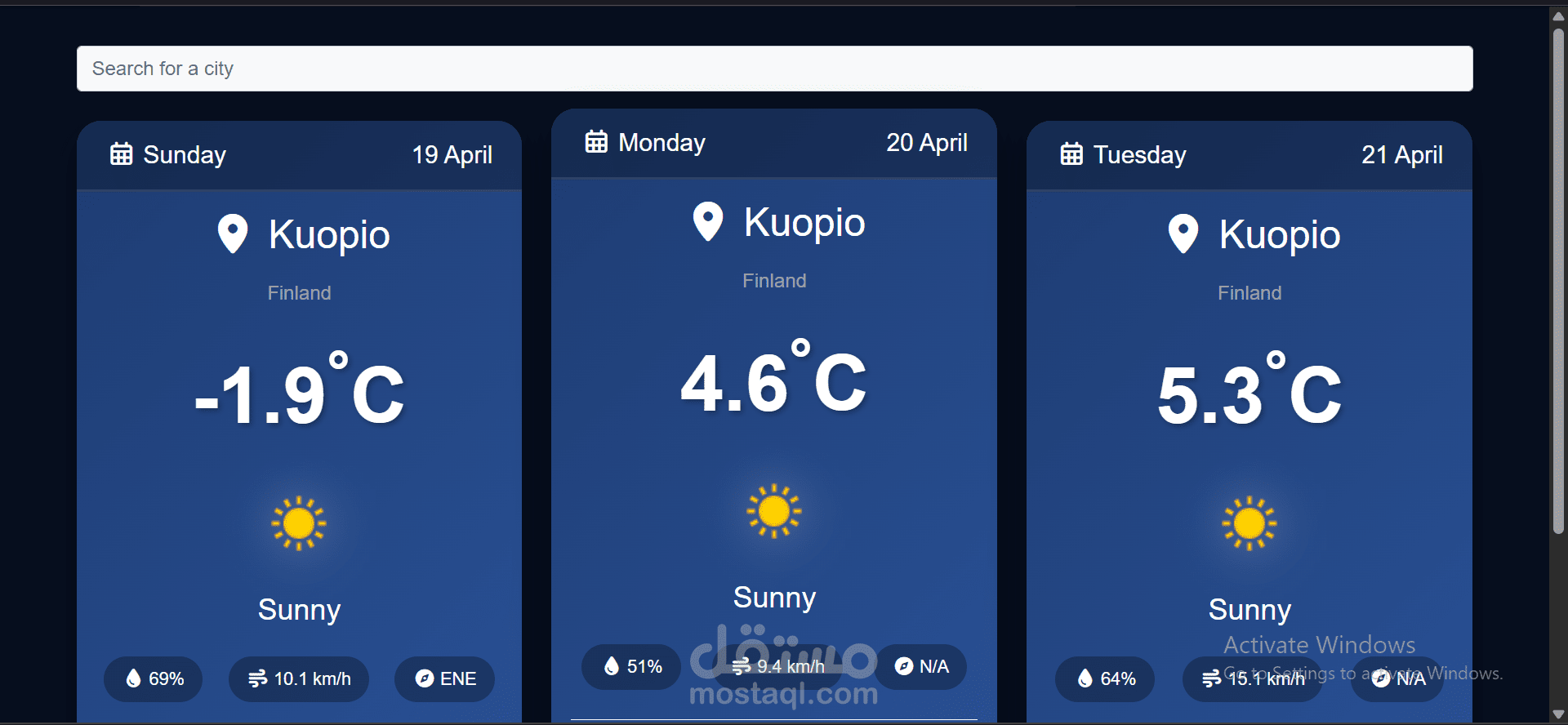 Weather APP