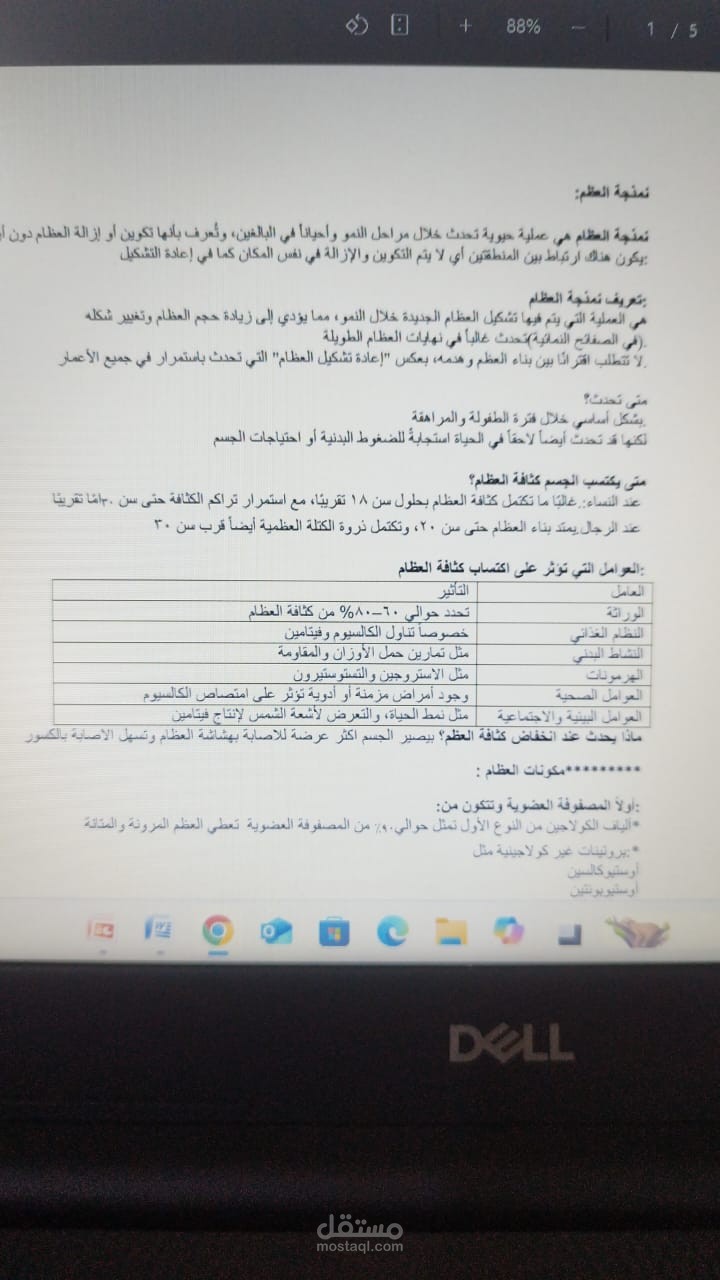 ملخص مادة