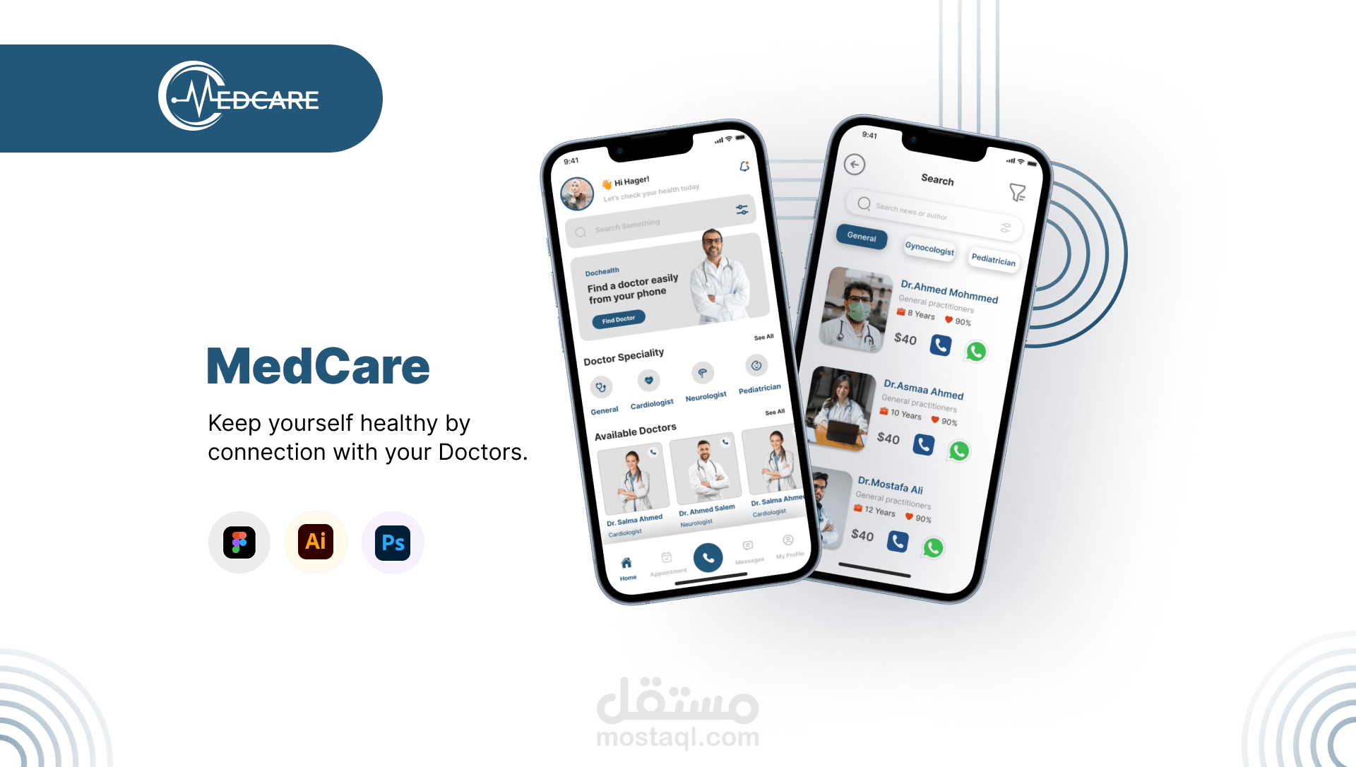 Med care ui / ux project