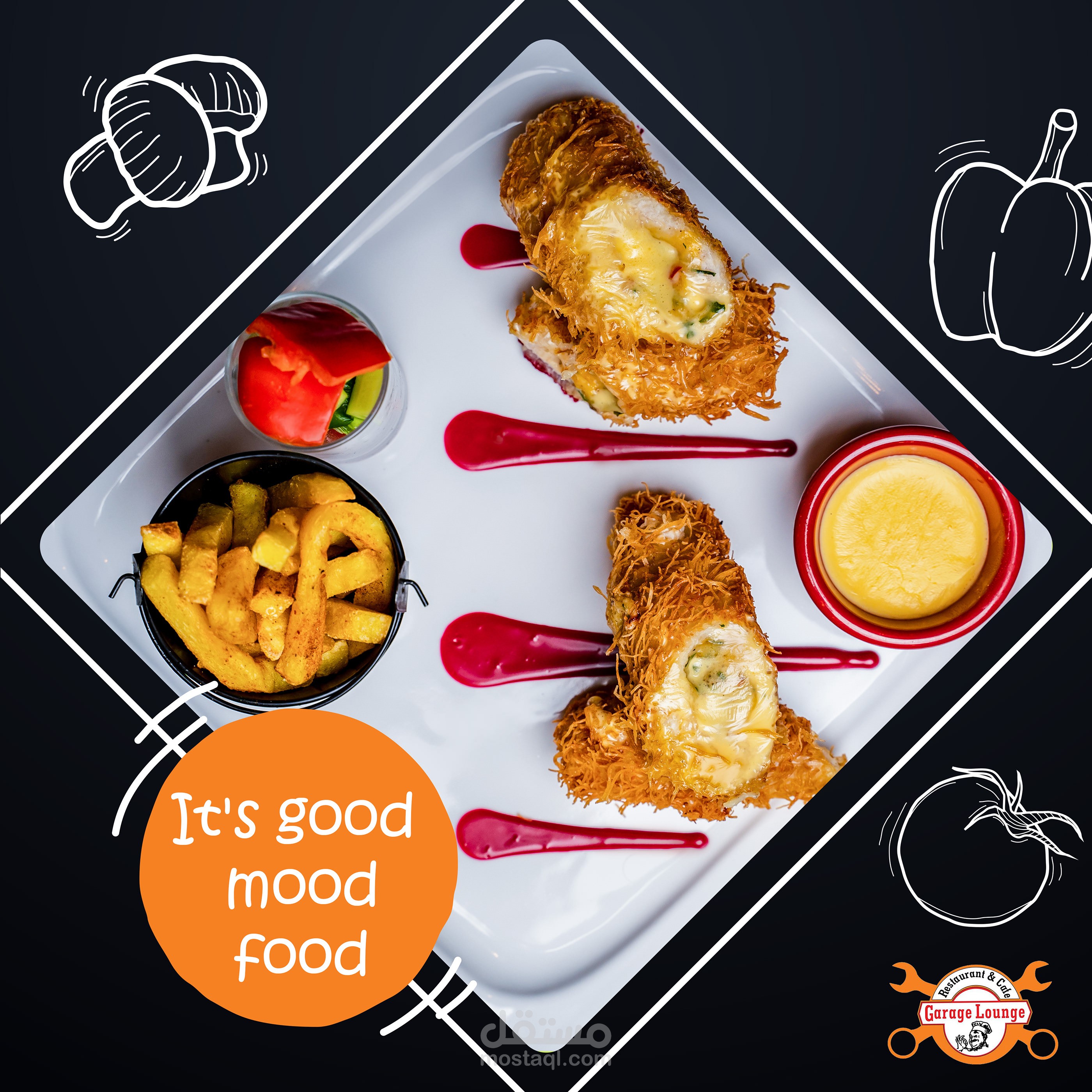 Social media design - Restaurant