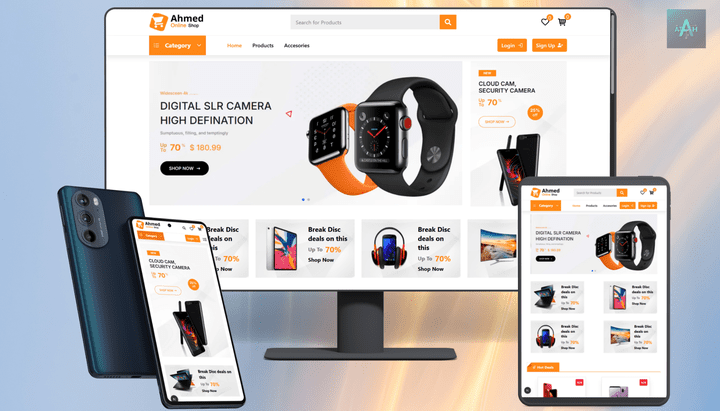 متجر الكتروني - E-commerce