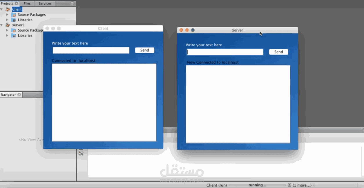 Client-Server Chat App