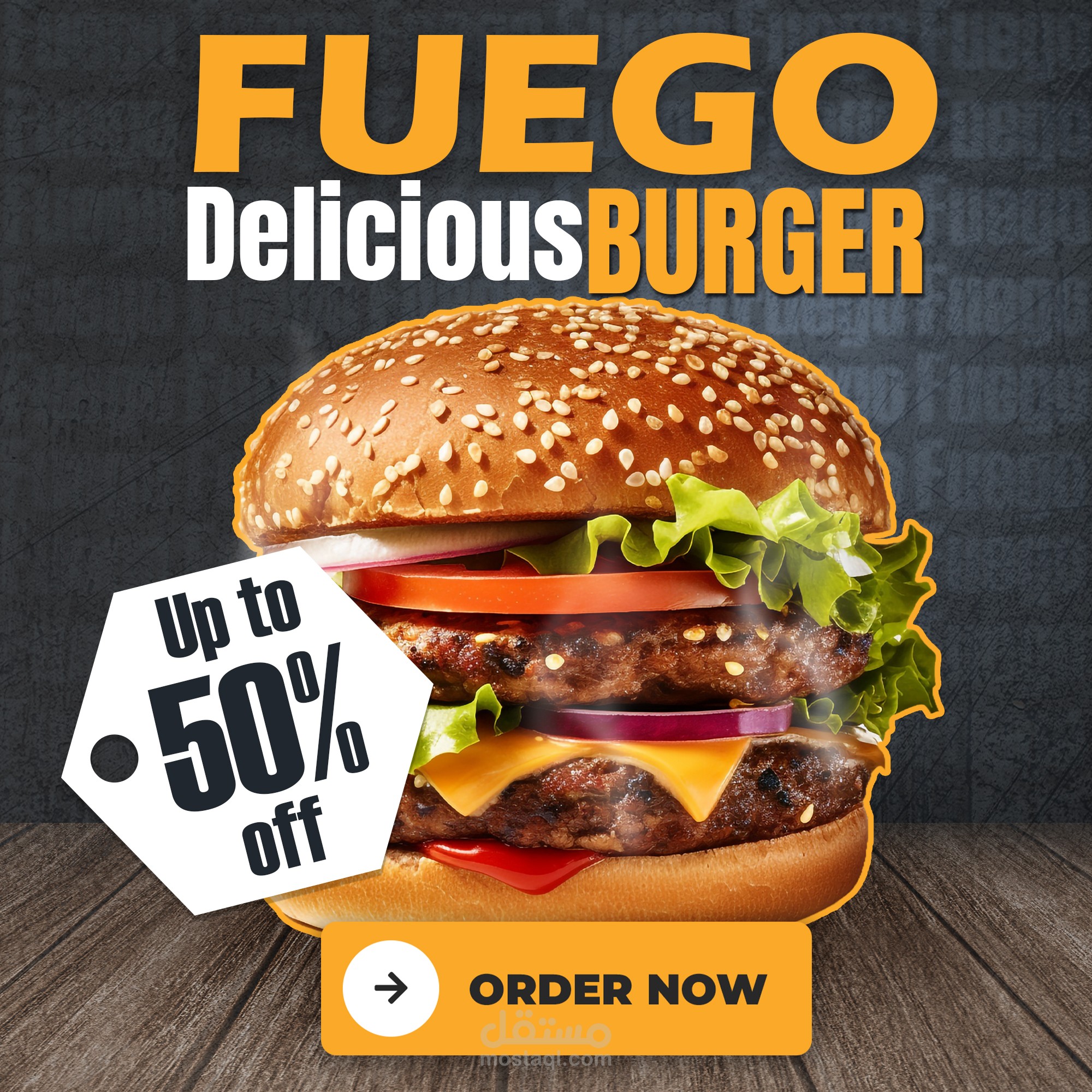 FUEGO - Burger Ad Campaign