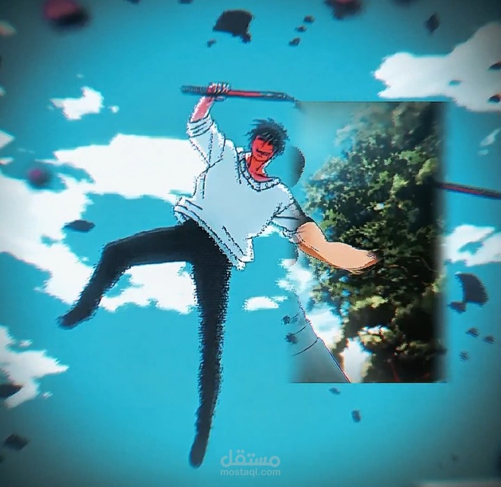 احد فيديوهاتي التي صممتها و حررتها بنفسي