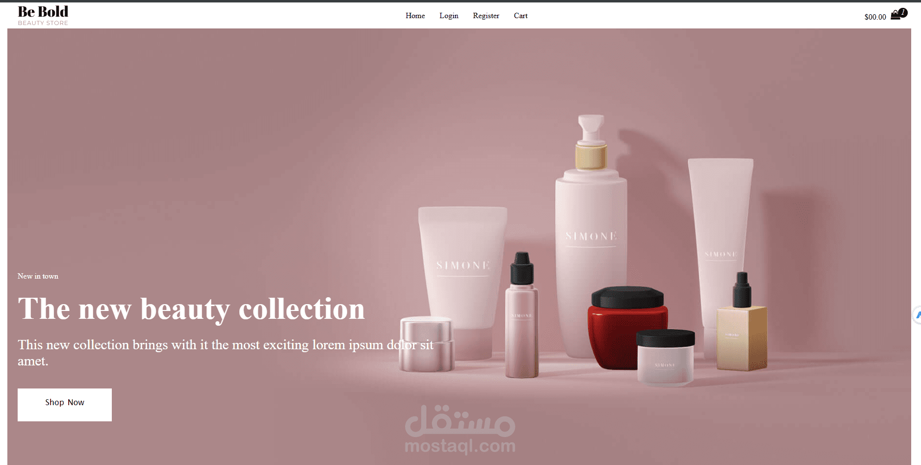 Landing page