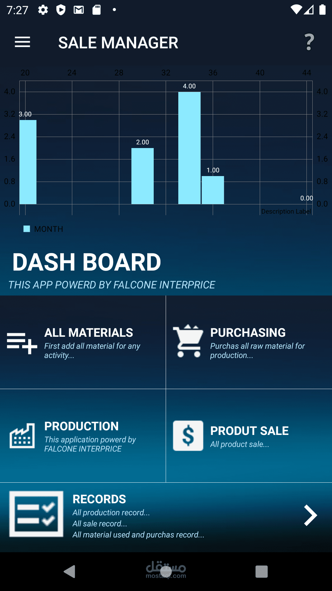 "ادارة المبيعات"SalesManagement