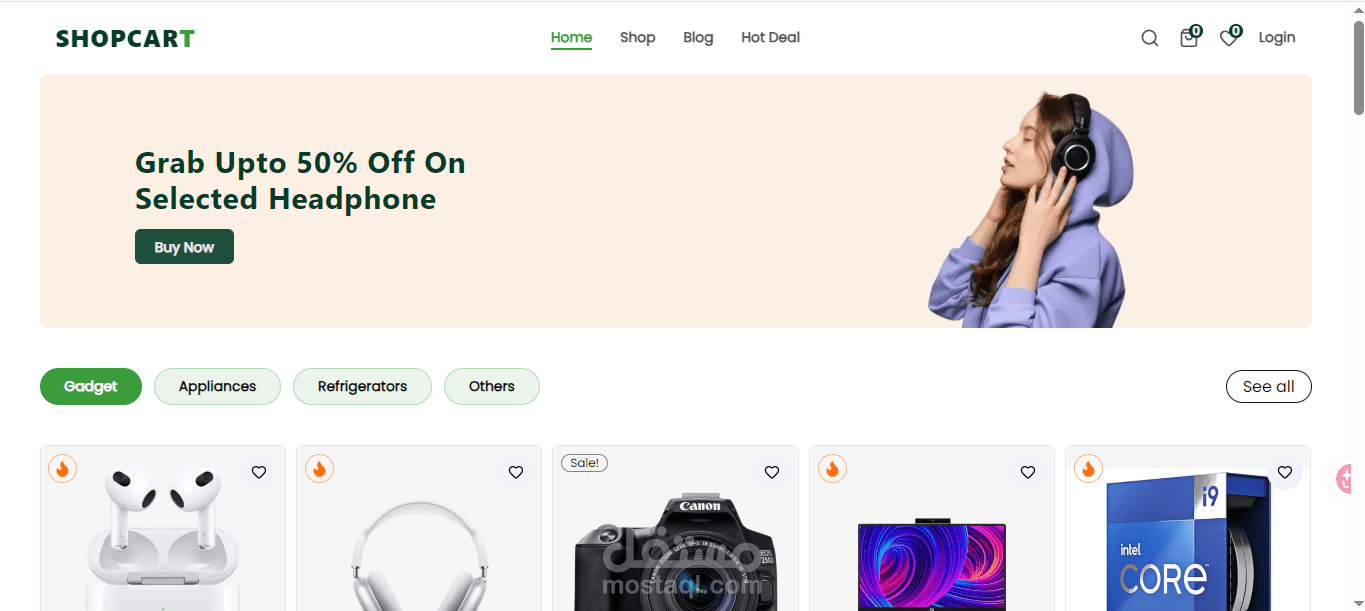 ShopCart – E-commerce Web App