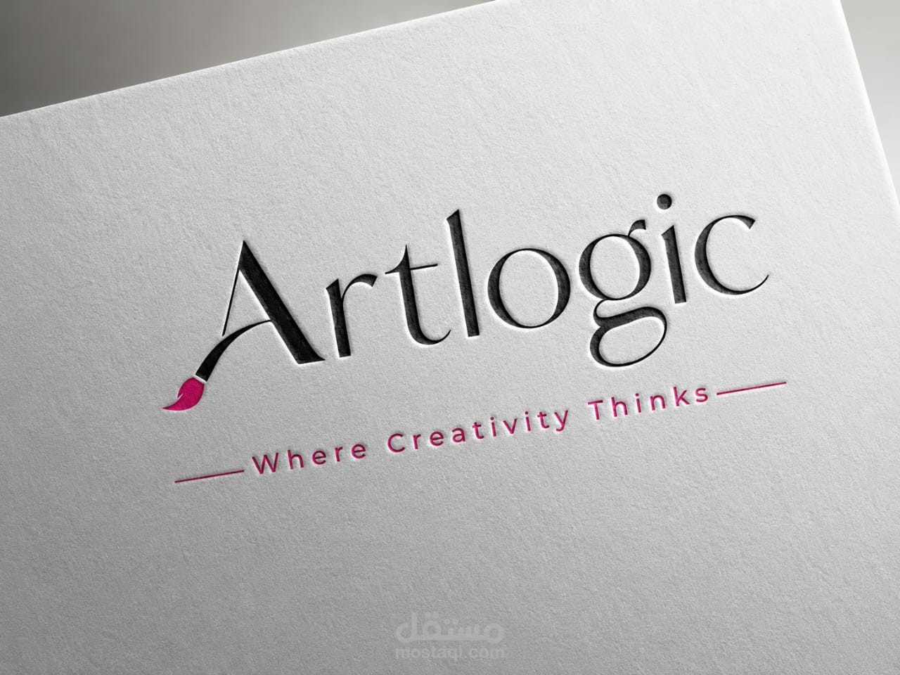 تصميم لوقوو Art Logic يعكس روح التصميم روح الفن