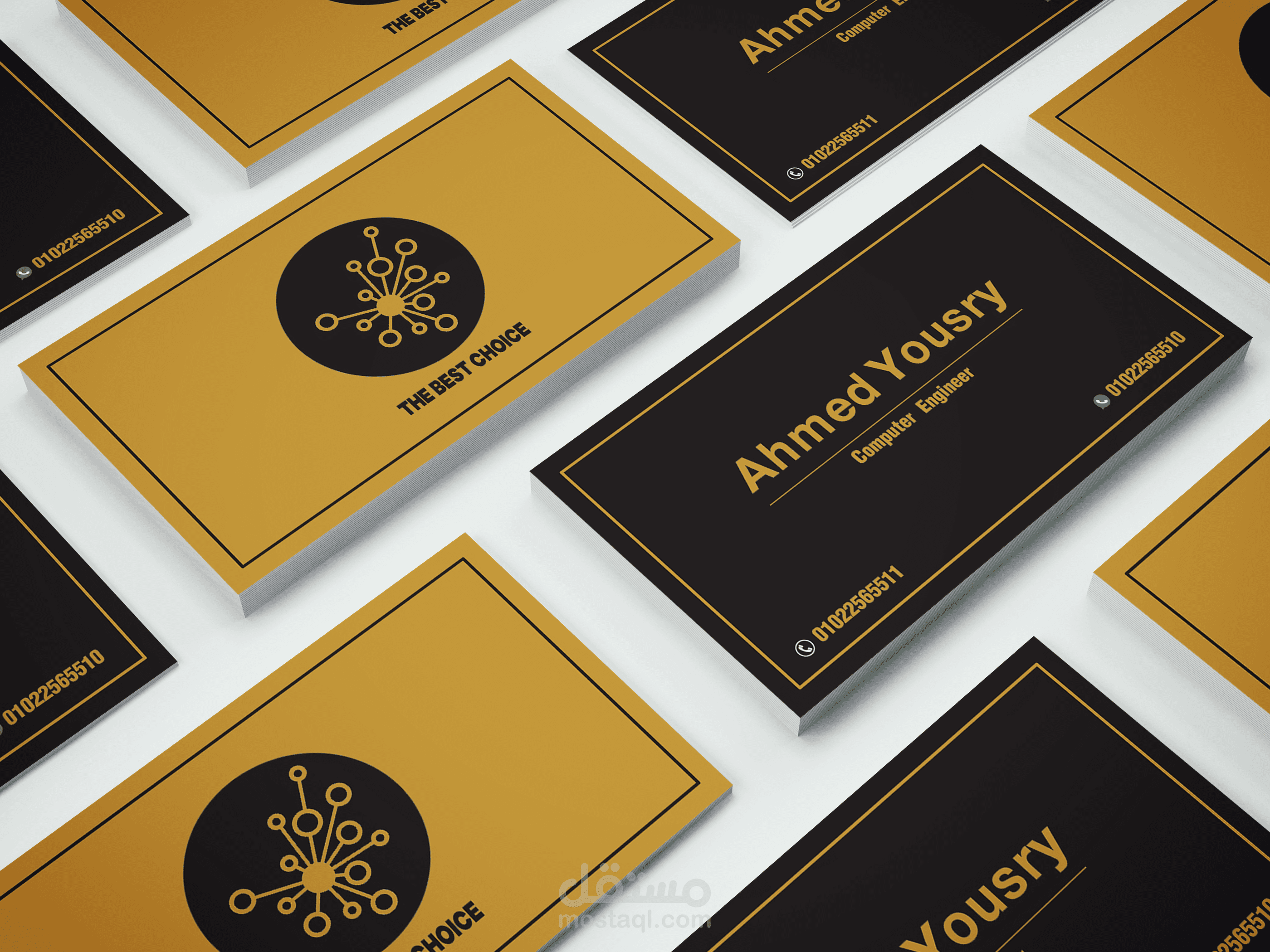 كارت شخصي .. مهندس كمبيوتر