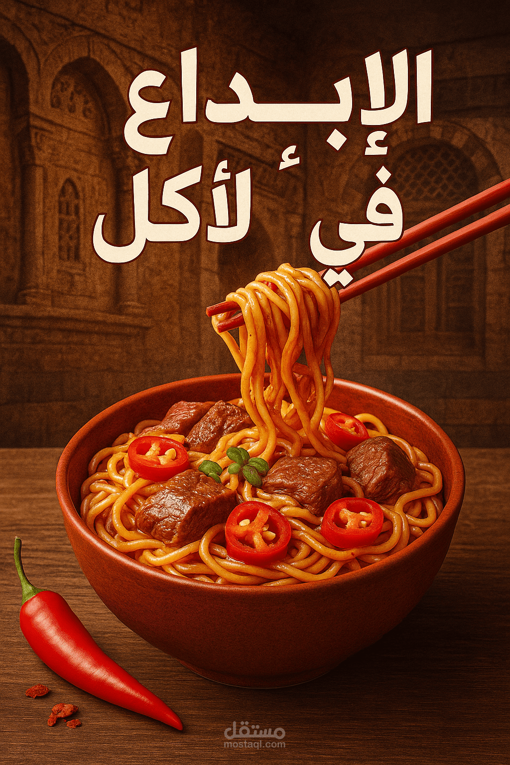 تصميم بوستر إعلاني احترافي لمنتج