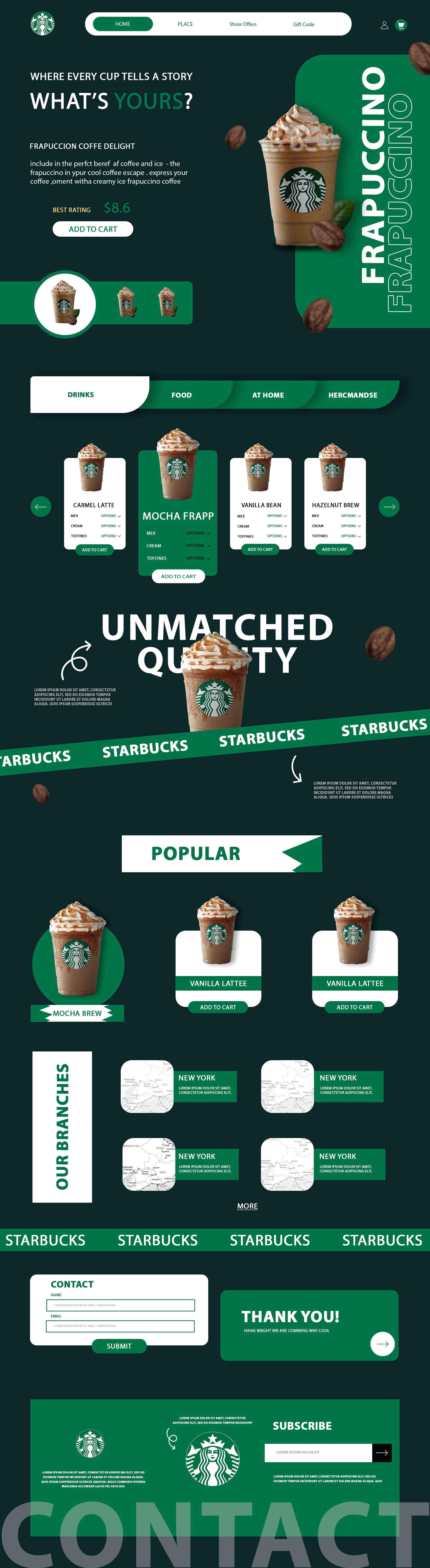 starbucks website