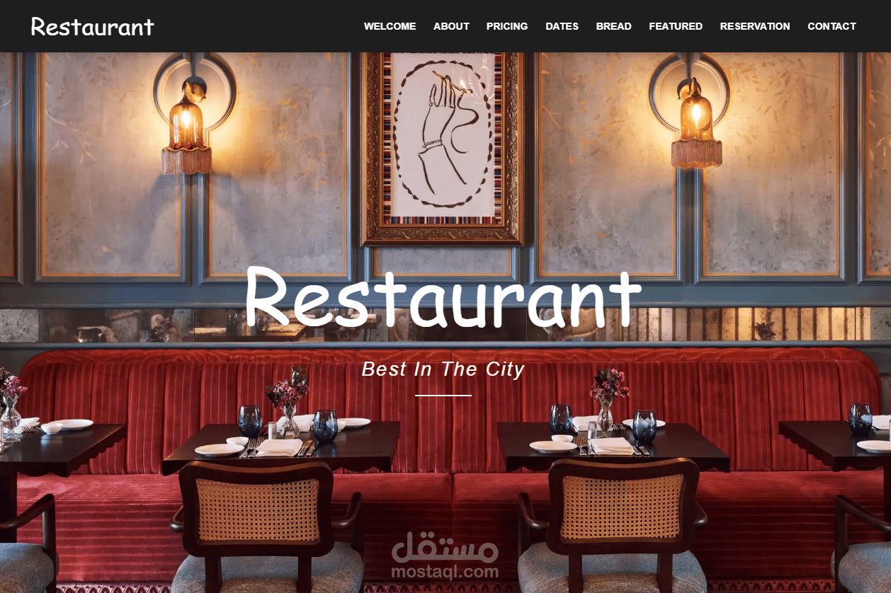 Restaurant Website