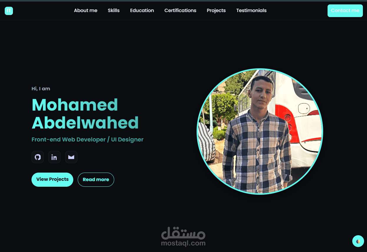 Personal Portfolio Website