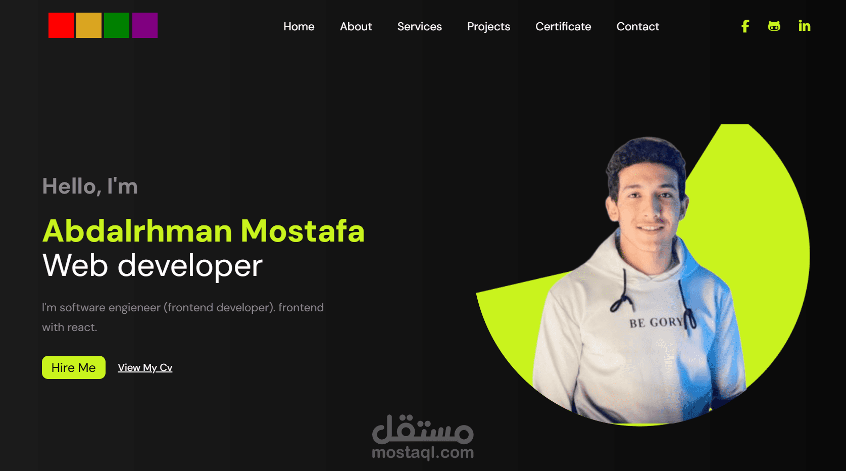 my old portfolio