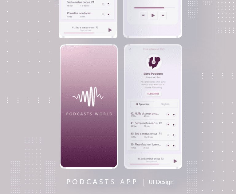 تطبيق بودكاست Podcast App
