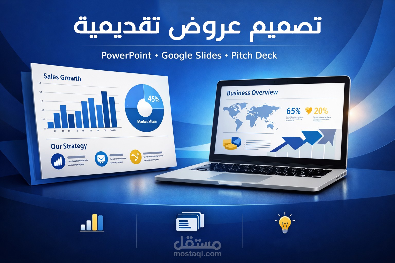تصميم عروض بوربوينت - عروض تقديمية presentation