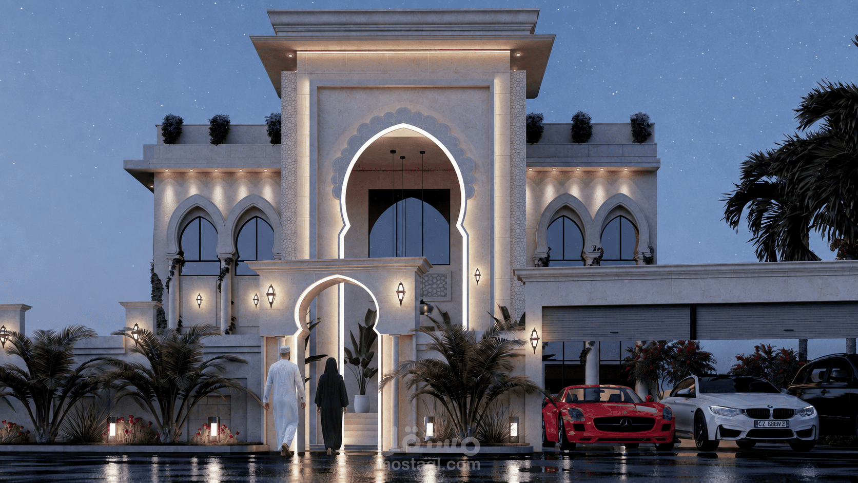 تصميم فيلا سكنية