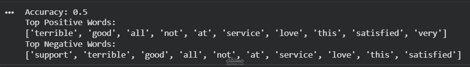 نظام تحليل مشاعر النصوص باستخدام تقنيات معالجة اللغة الطبيعية Sentiment Analysis System