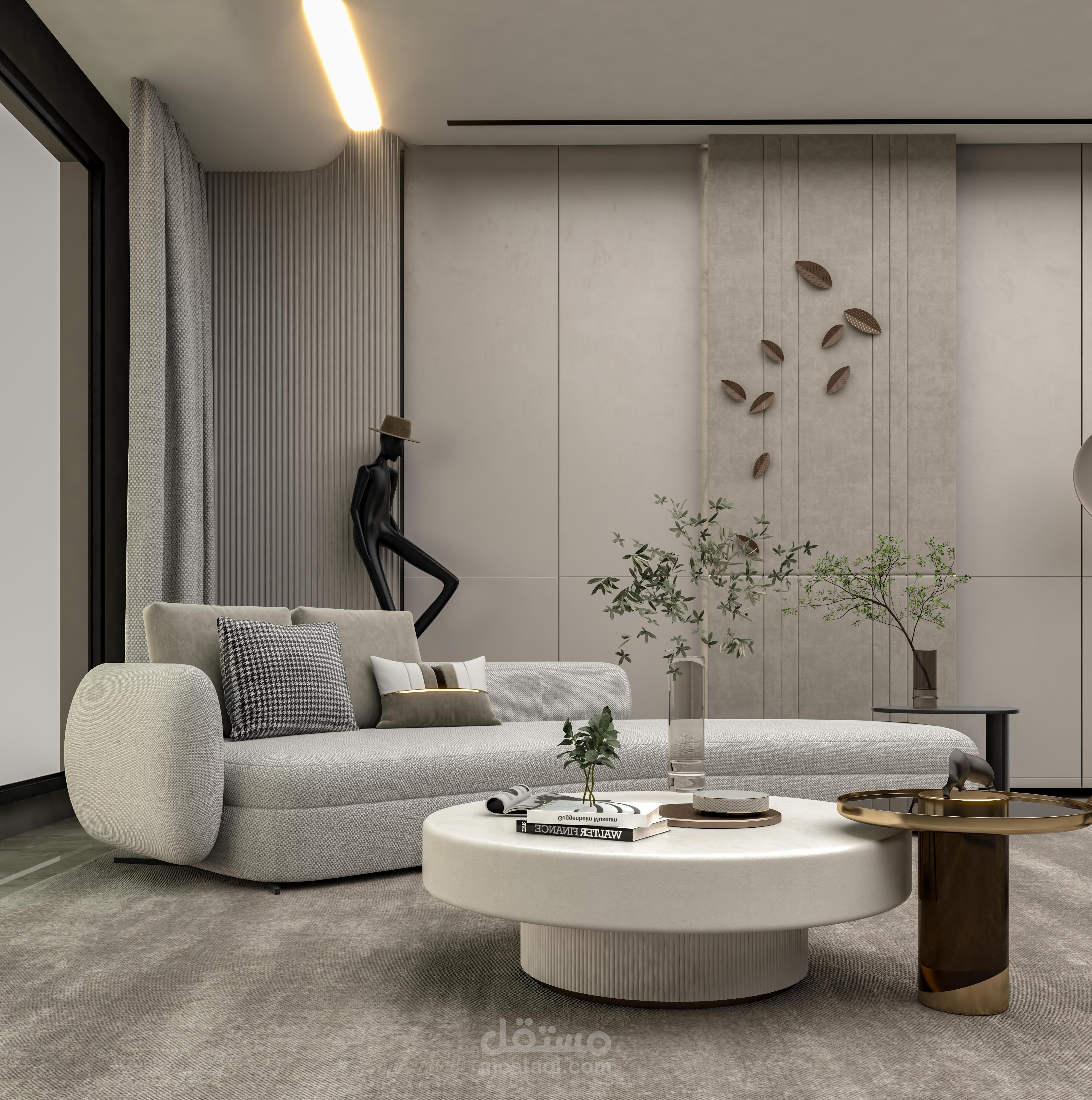 تصميم ركن جلوس