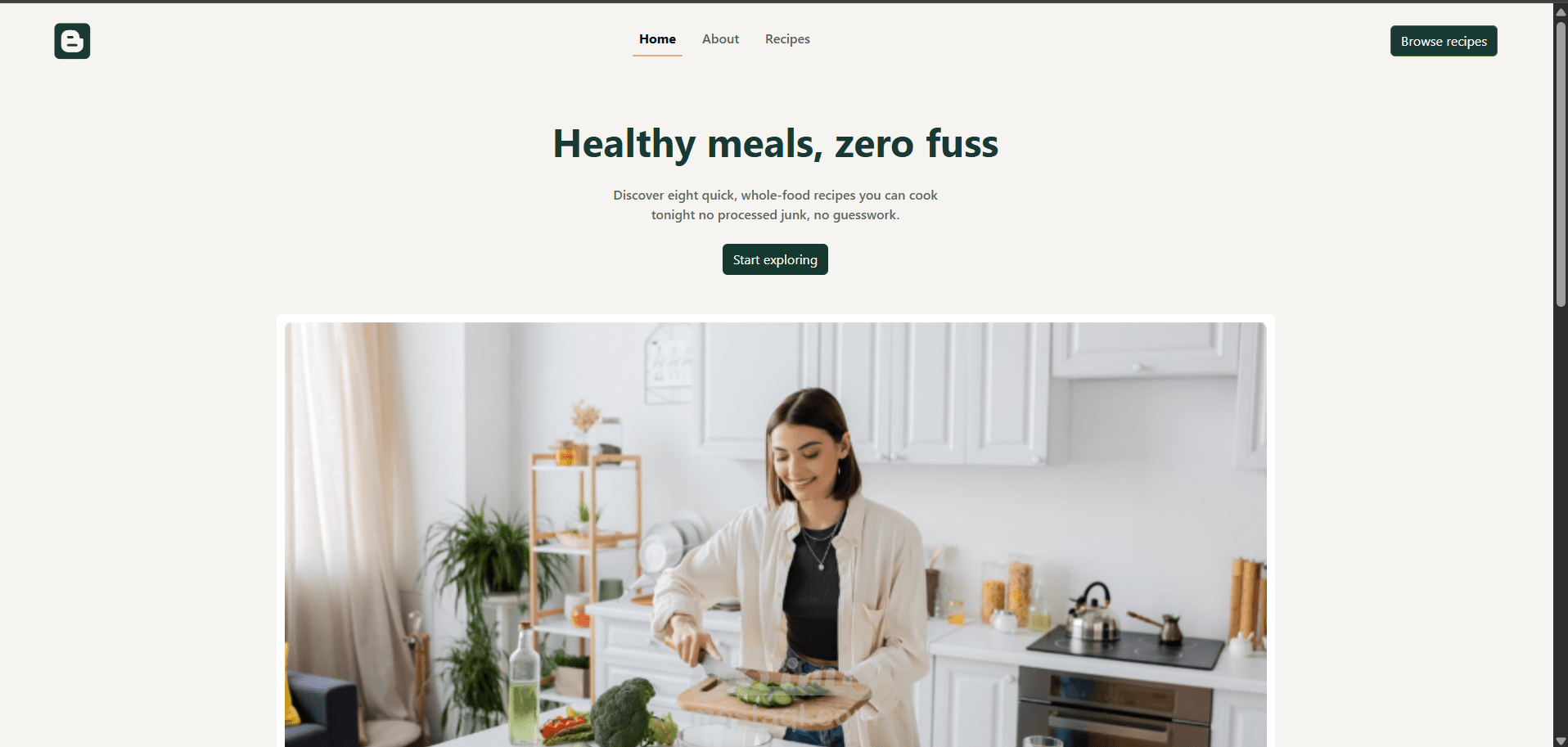 Responsive website using bootstrap