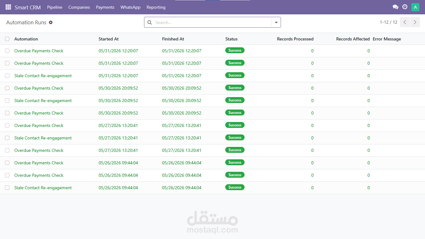تخصيص Odoo 17 بـ CRM ذكي متكامل — Python Addon مع WhatsApp وأتمتة وذكاء اصطناعي