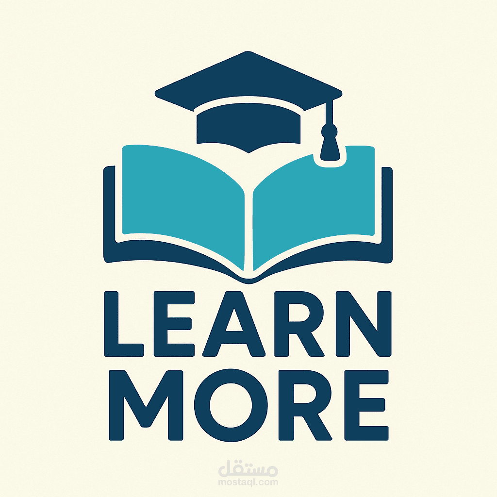 تصميم تعليمي بعنوان: Learn More