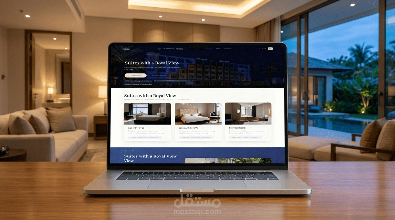 تصميم وتطوير موقع إلكتروني متكامل لسلسلة الضيافة الفاخرة "سُكناى" (Suknai) - تجربة مستخدم فريدة وإدارة محتوى سهلة
