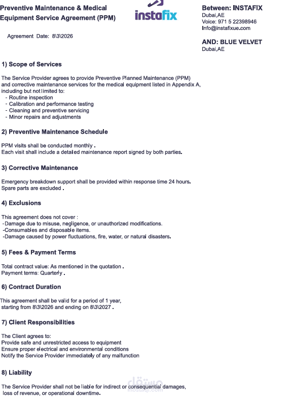 contract