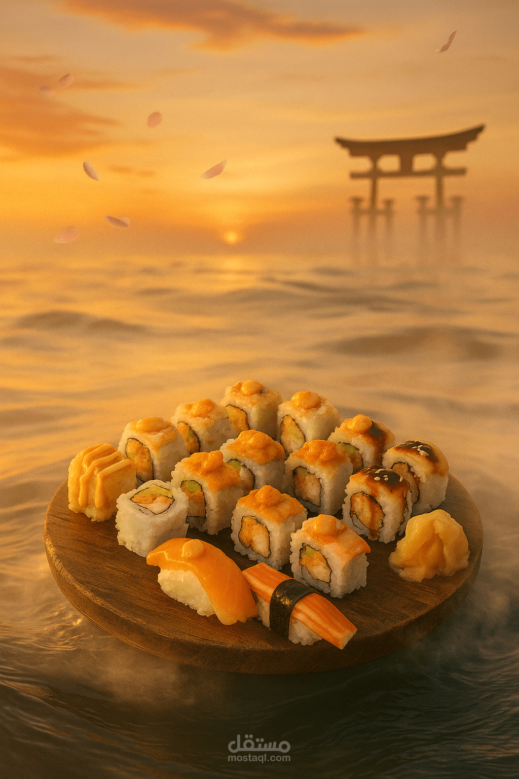تصميم لمطعم Ni Sushi