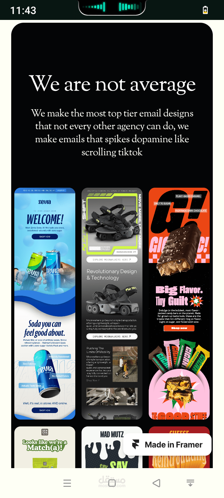 Halal Mails Website