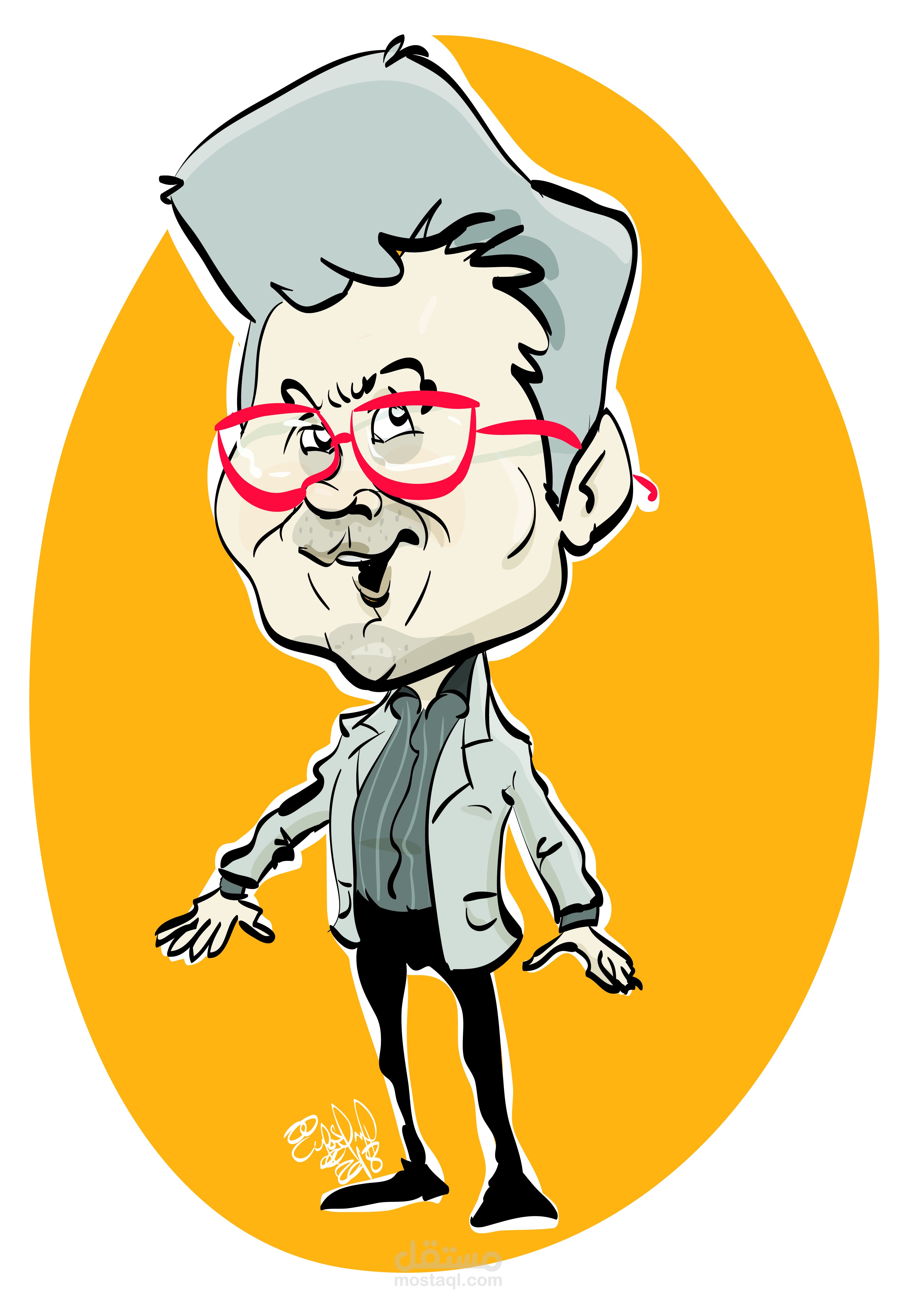 تصميم شخصيات كارتونية 2d