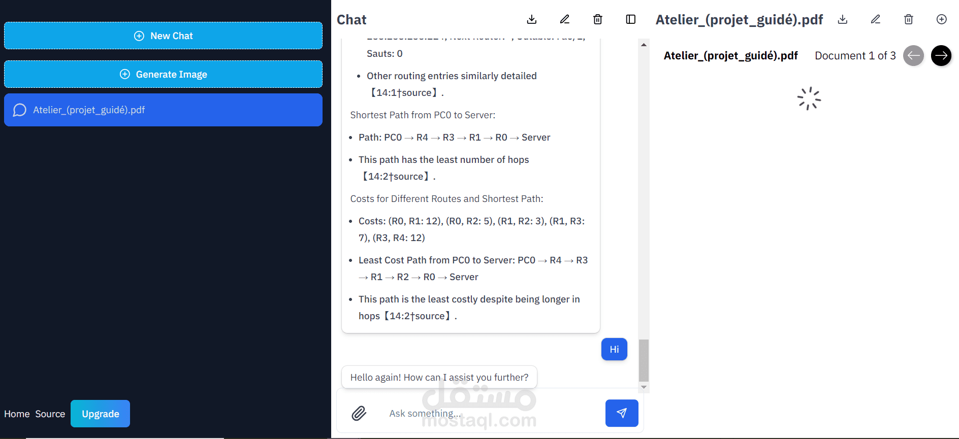 Chat with pdf