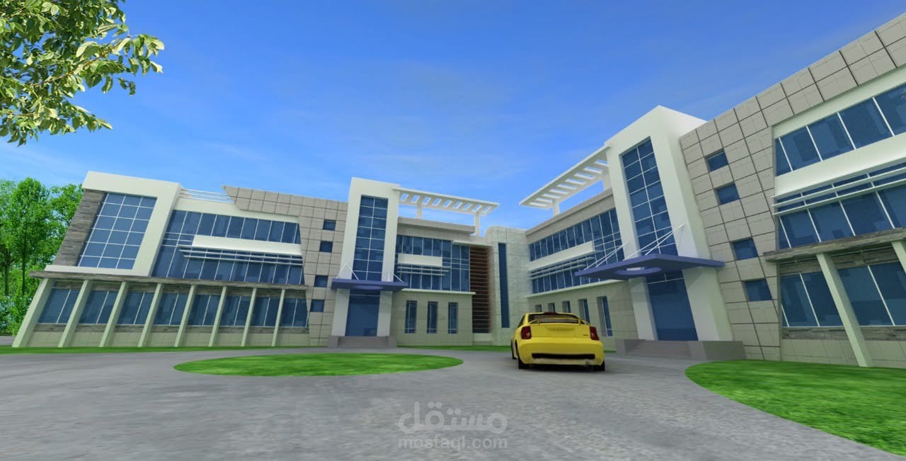 التصميم المعماري للمباني الاداريه