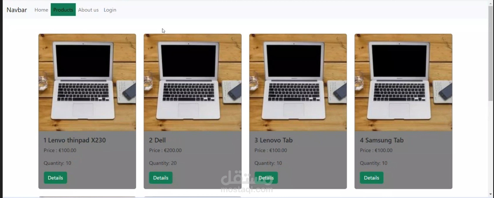 E-commerce app