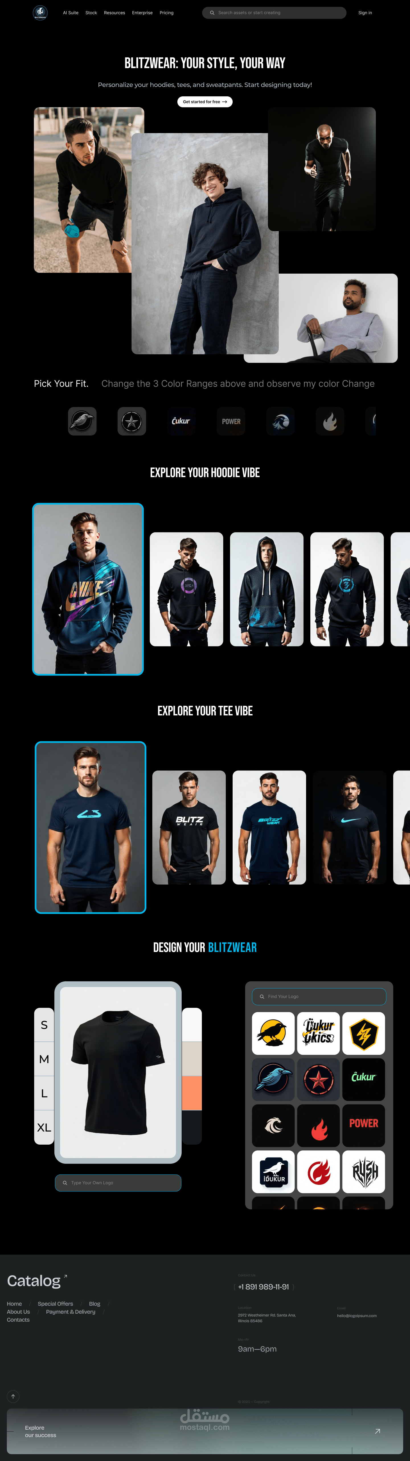 Biltzwear – صمّم ستايلك بنفسك