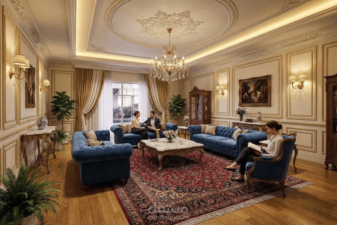 تصميم ريسبشن كلاسيك