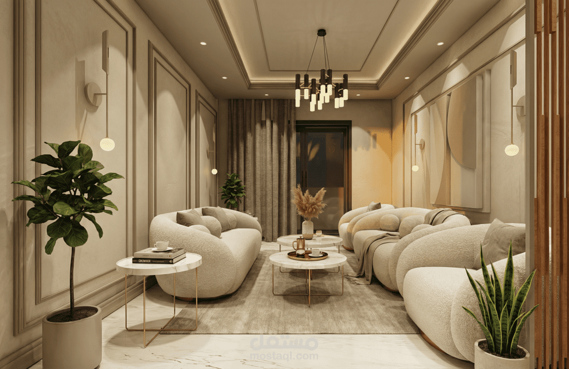 تصميم ريسبشن نيوكلاسيك