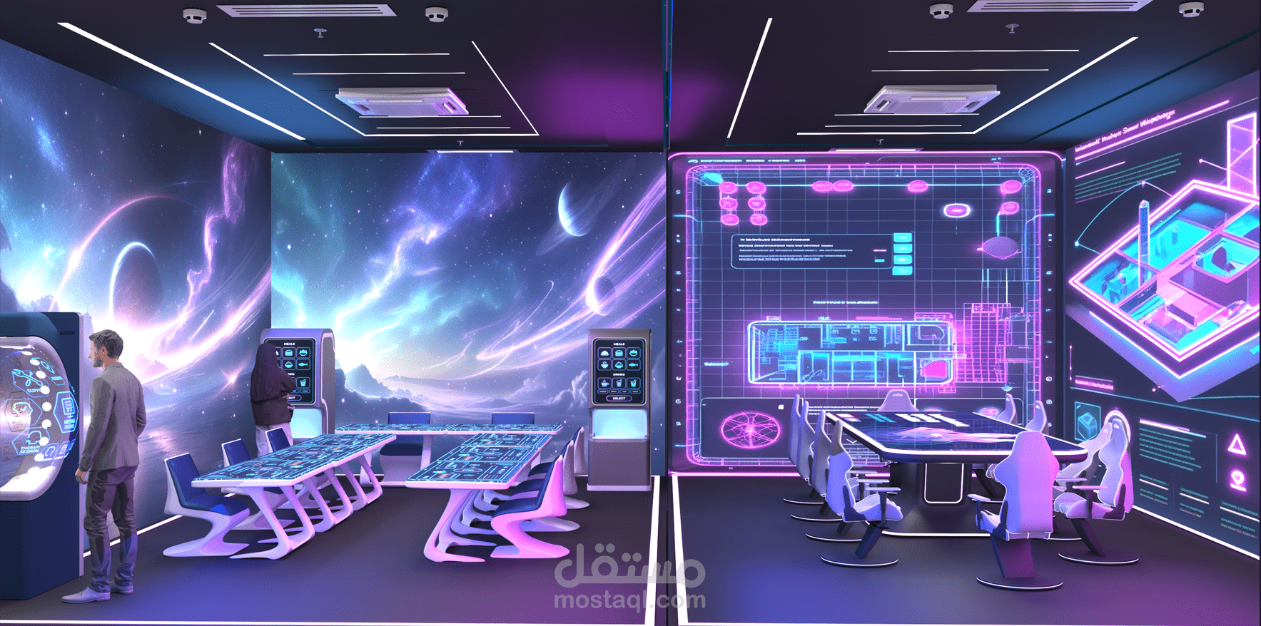 smart co-working space