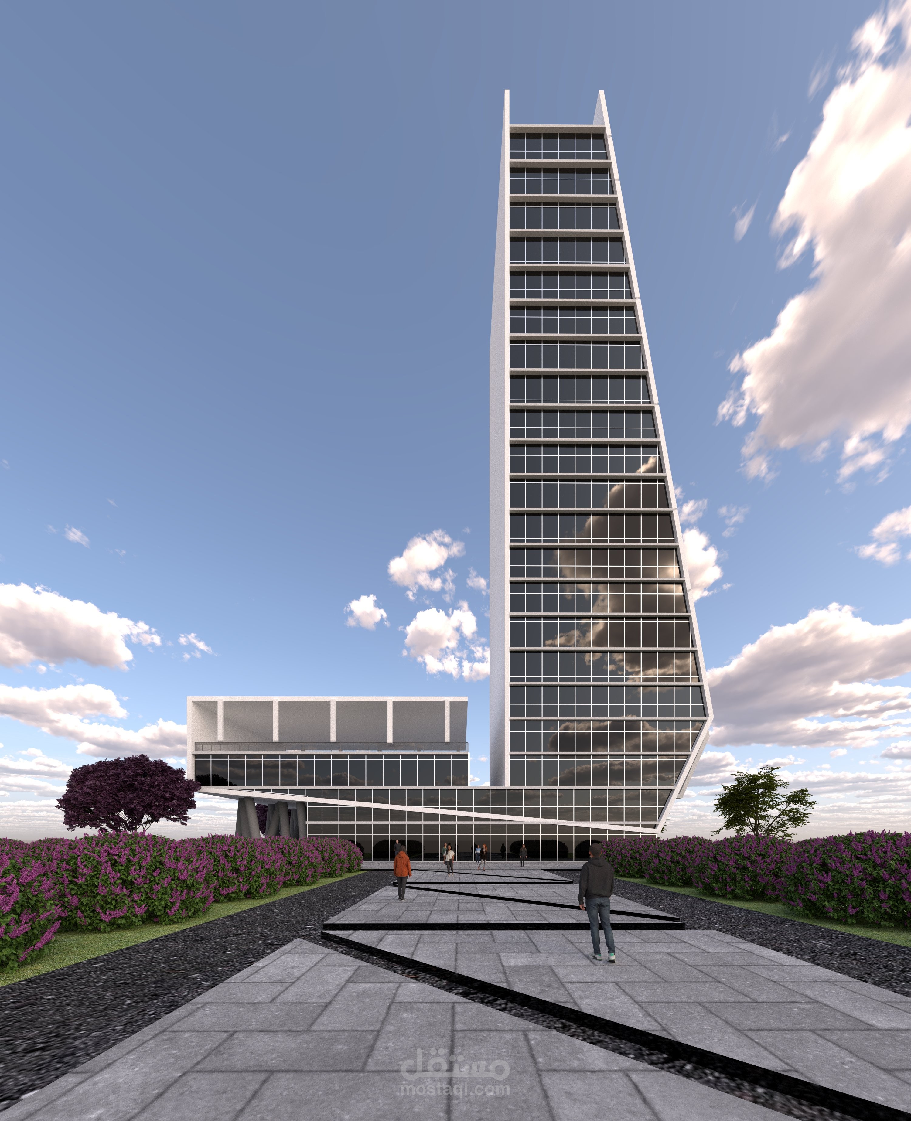Exterior facade