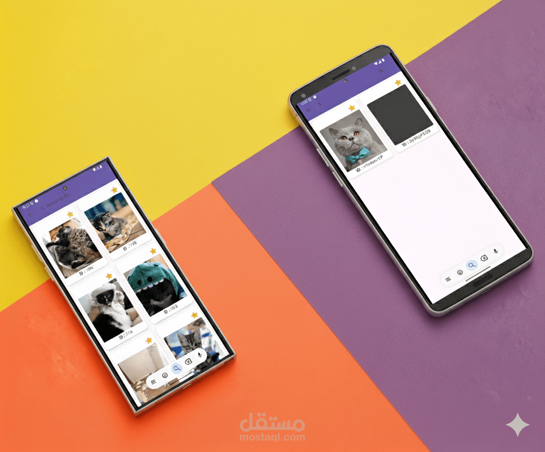 تطبيق Cat Gallery – تطبيق أندرويد