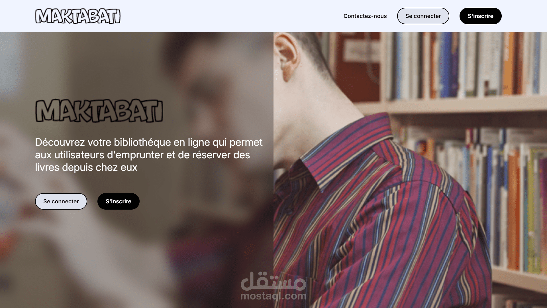 Maktabati – منصة إدارة المكتبات الإلكترونية