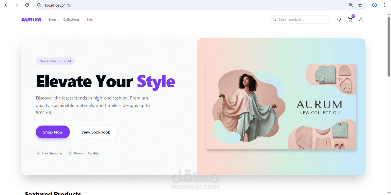 نظام إدارة متجر إلكتروني (E-Commerce Backend API