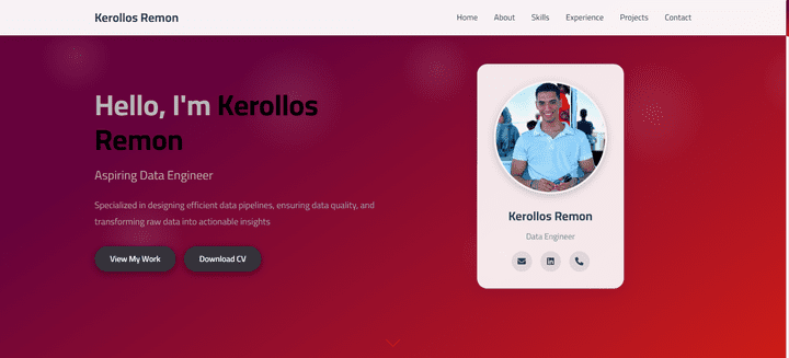 Personal Portfolio Website