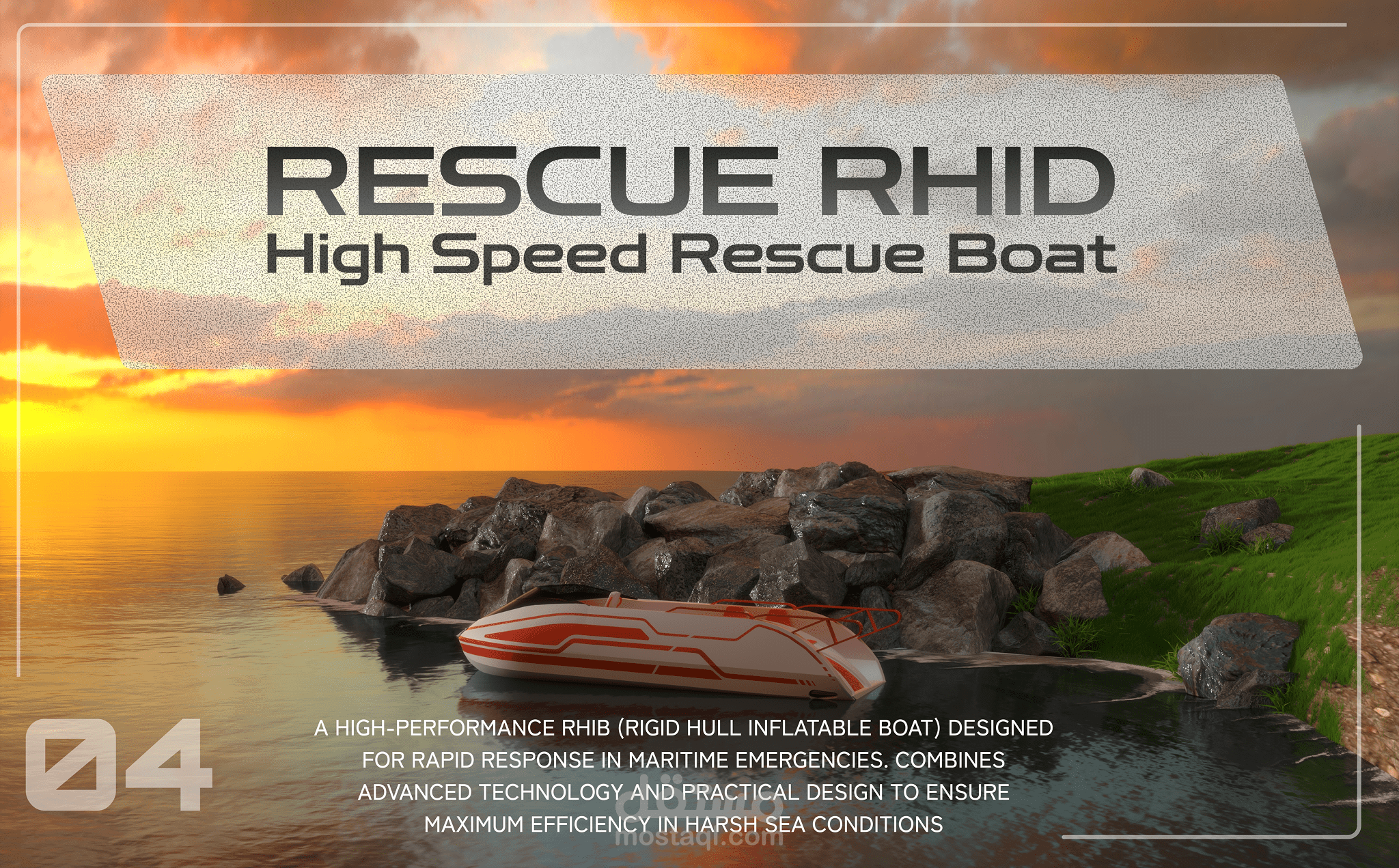 تصميم وحده انقاذ بحري