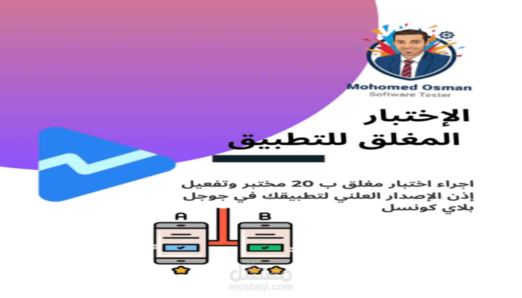 الاختبار المغلق للتطبيقات
